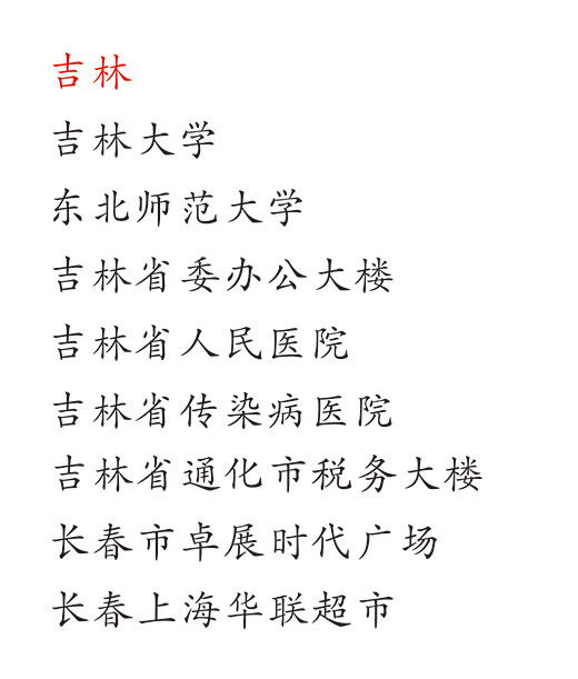 吉林大學中小學校園單位LED護眼教室燈/LED黑板燈/節能燈改造案（àn）例