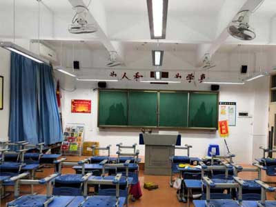 黃埔區科學城小學教室護眼燈光改造（zào）