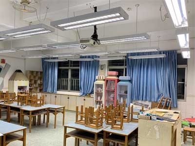 沙湧南小學學校美術室及計（jì）算機室照明（míng）工程改造