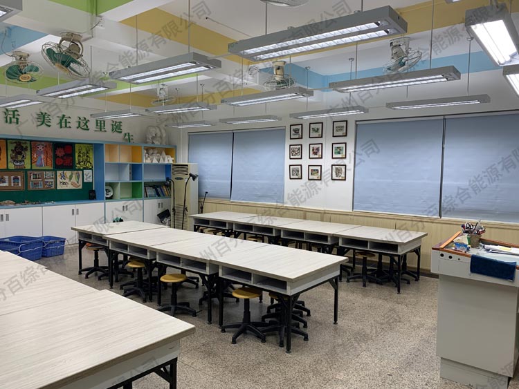 瑤台小學教室護（hù）眼燈光升級改造工程-1
