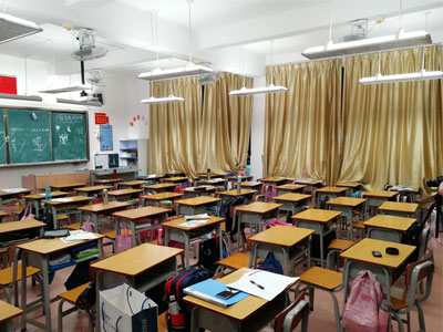 羅定市（shì）實驗小學教（jiāo）室照明改造案（àn）例